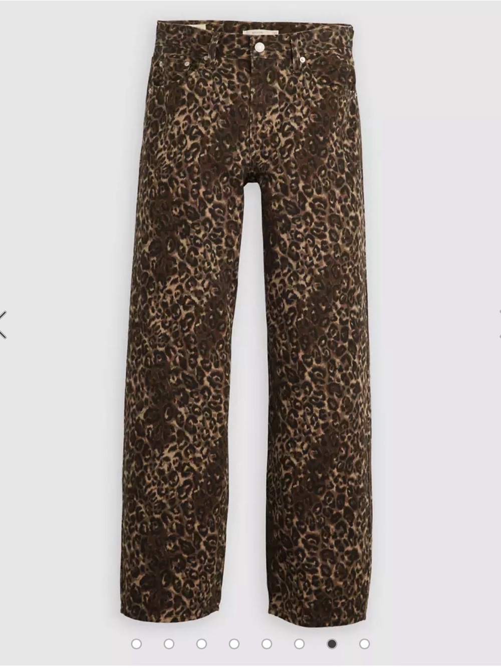 Levi’s Leopard Baggy Dad Jeans - Picture 2 of 8